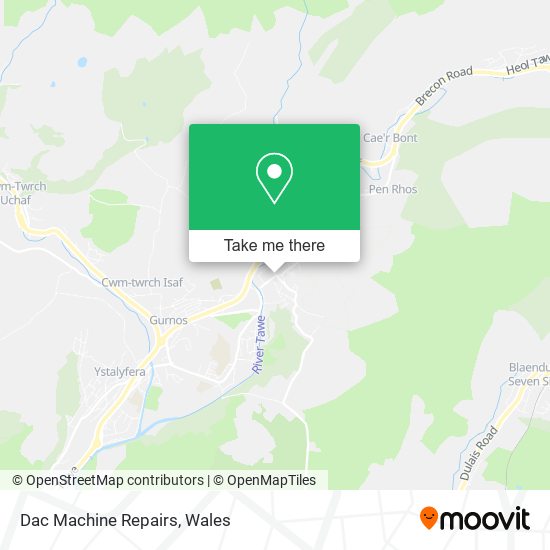 Dac Machine Repairs map