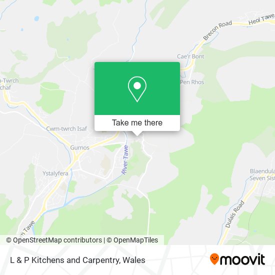 L & P Kitchens and Carpentry map