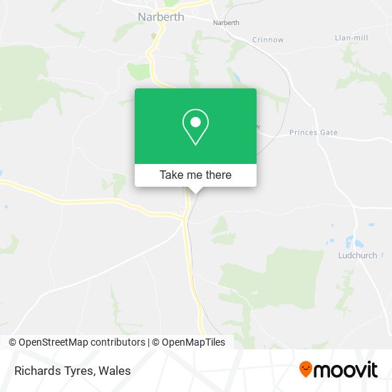 Richards Tyres map