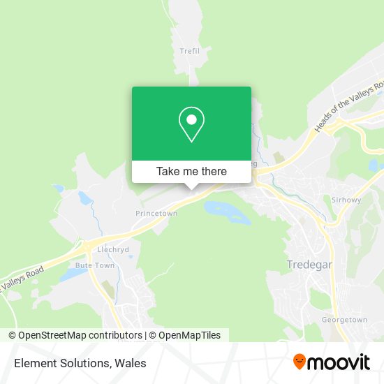 Element Solutions map