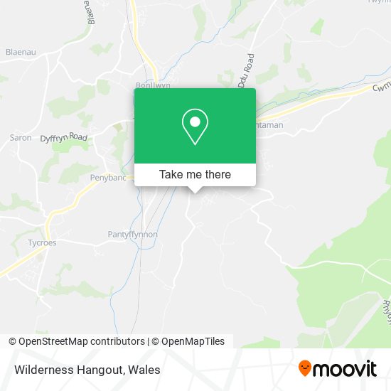 Wilderness Hangout map