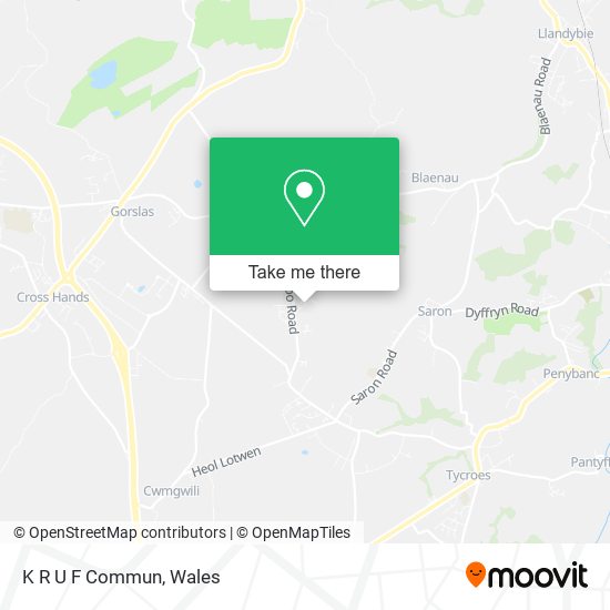 K R U F Commun map