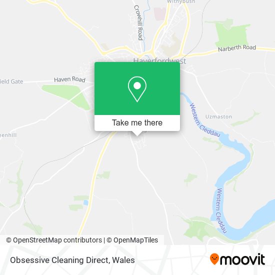 Obsessive Cleaning Direct map
