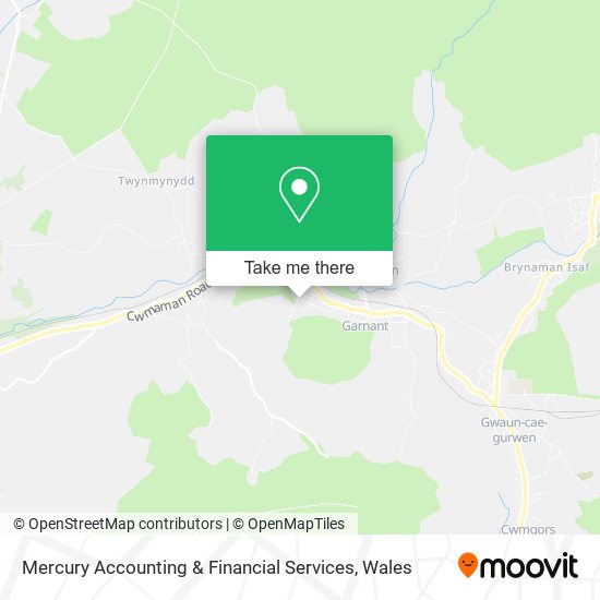 Mercury Accounting & Financial Services map