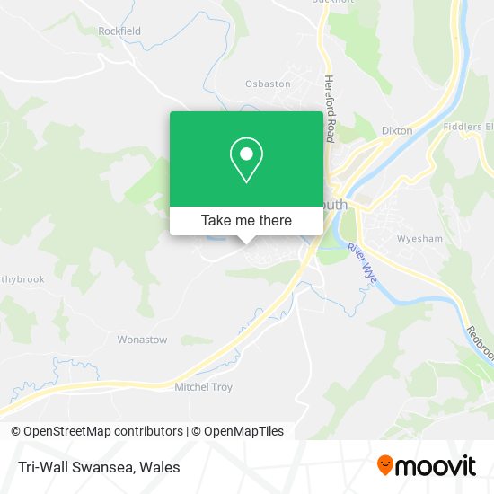 Tri-Wall Swansea map