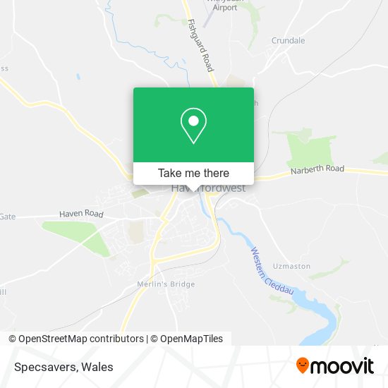 Specsavers map