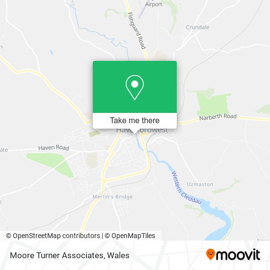 Moore Turner Associates map