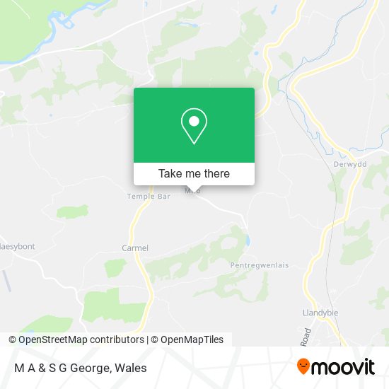 M A & S G George map