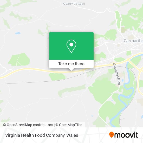 Virginia Health Food Company map