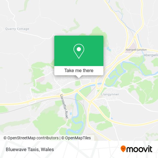 Bluewave Taxis map