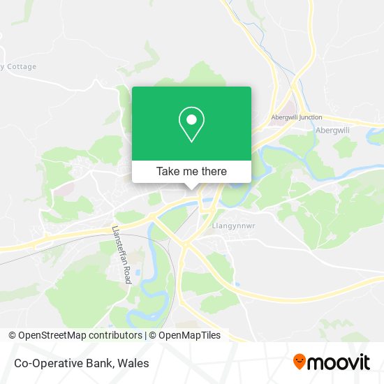 Co-Operative Bank map