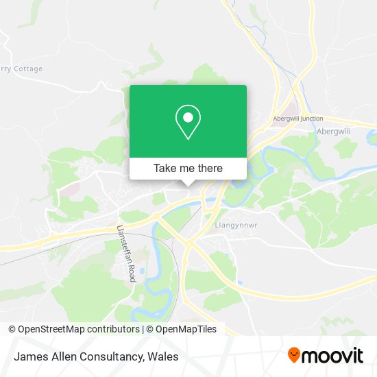 James Allen Consultancy map