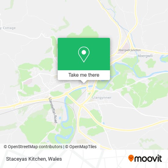 Staceyas Kitchen map