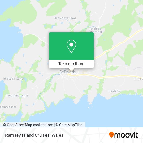 Ramsey Island Cruises map