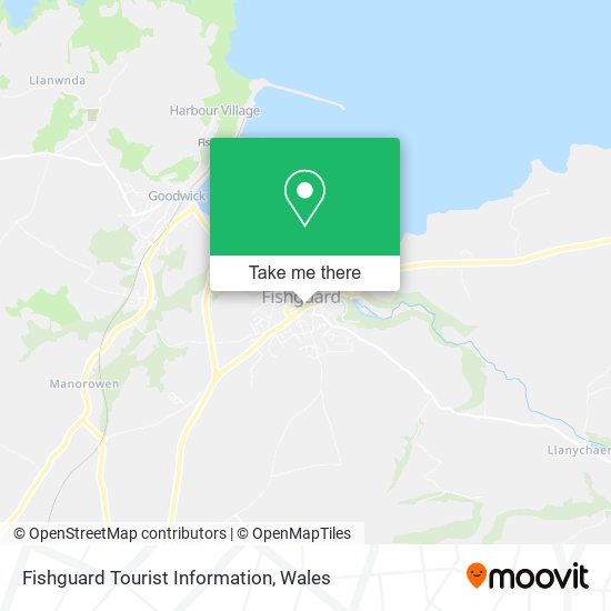 Fishguard Tourist Information map
