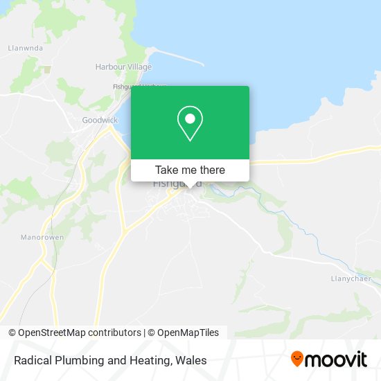 Radical Plumbing and Heating map