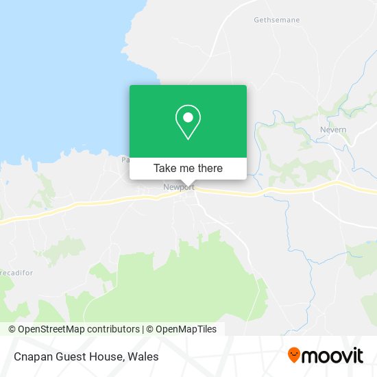 Cnapan Guest House map