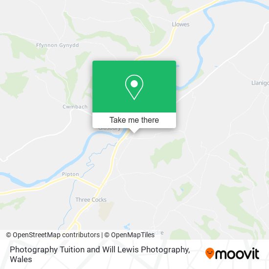 Photography Tuition and Will Lewis Photography map