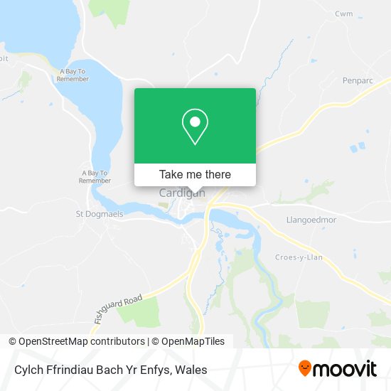 Cylch Ffrindiau Bach Yr Enfys map