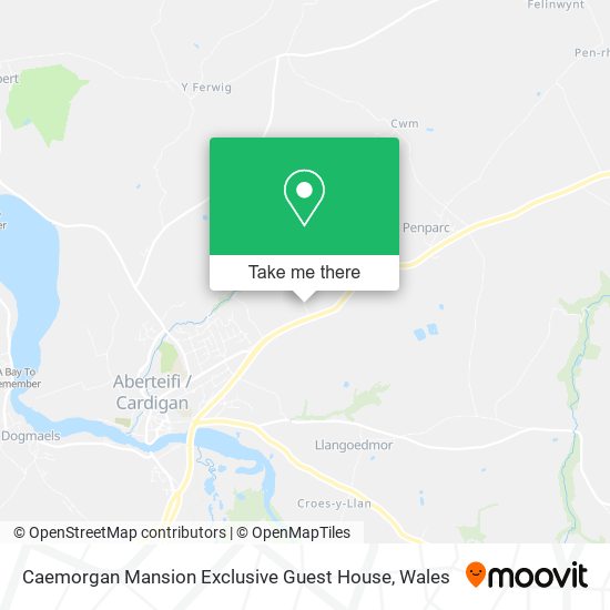 Caemorgan Mansion Exclusive Guest House map