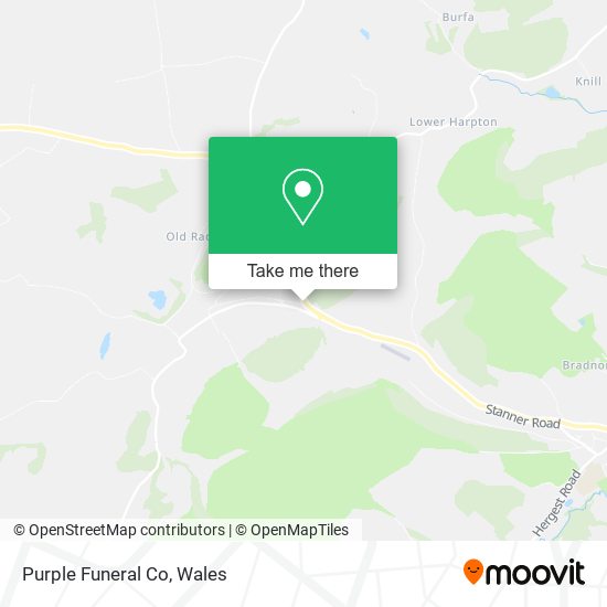 Purple Funeral Co map