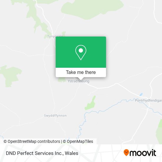 DND Perfect Services Inc. map