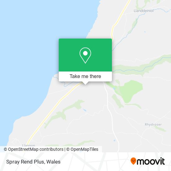 Spray Rend Plus map
