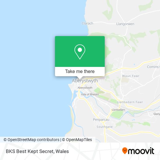 BKS Best Kept Secret map