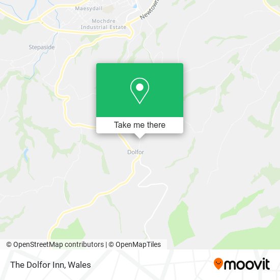 The Dolfor Inn map