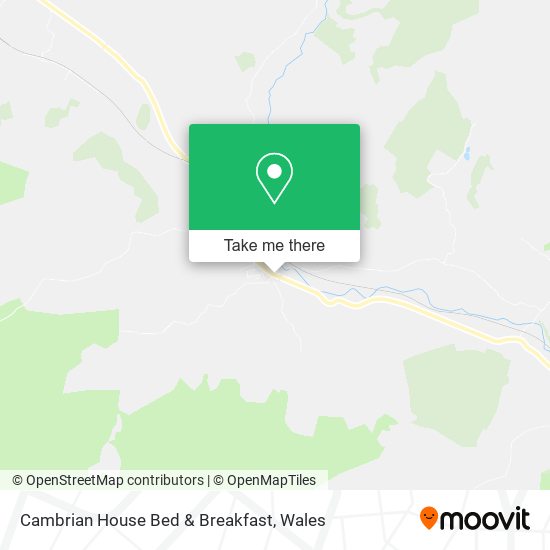 Cambrian House Bed & Breakfast map