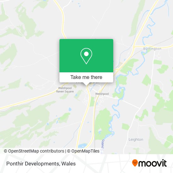 Ponthir Developments map