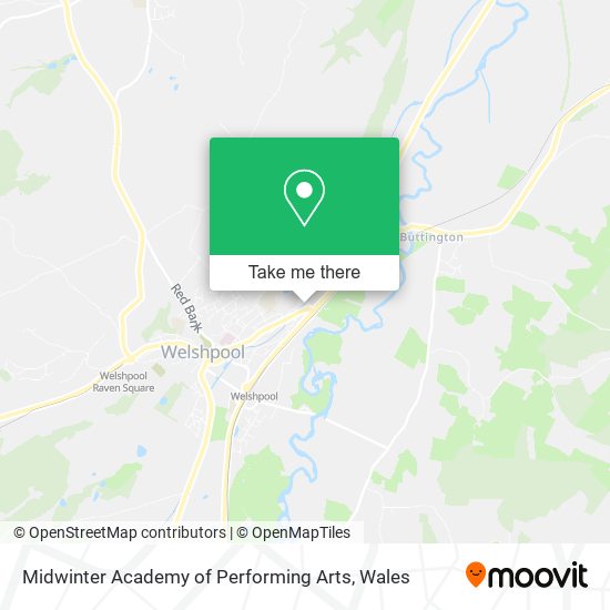 Midwinter Academy of Performing Arts map