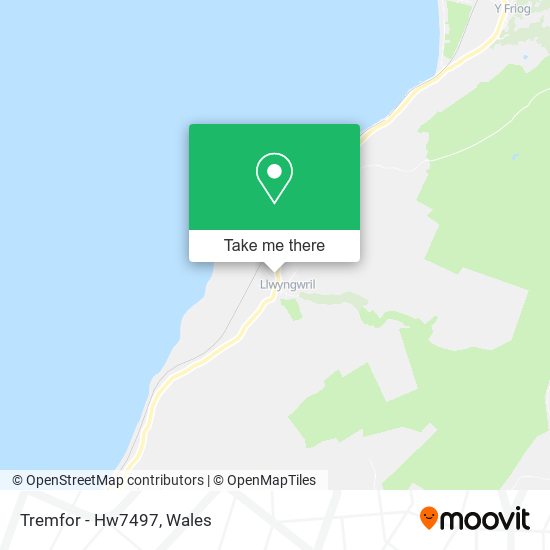 Tremfor - Hw7497 map