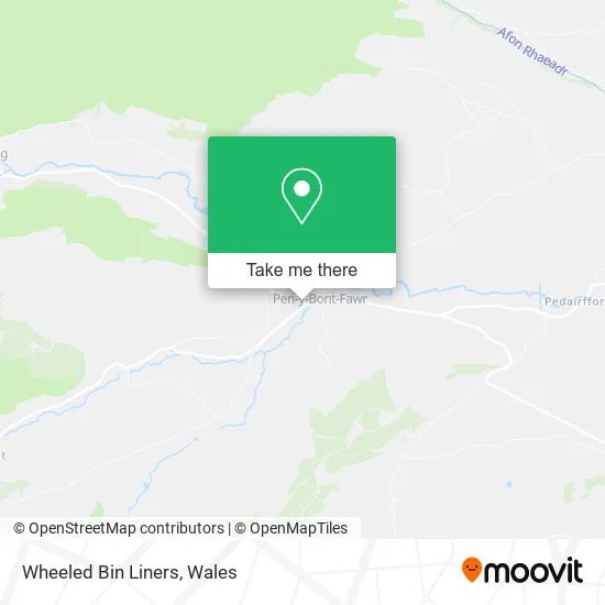 Wheeled Bin Liners map