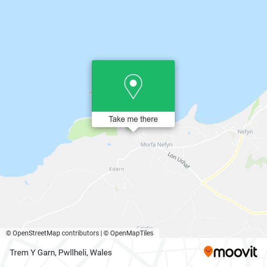 Trem Y Garn, Pwllheli map