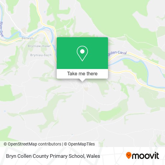 Bryn Collen County Primary School map
