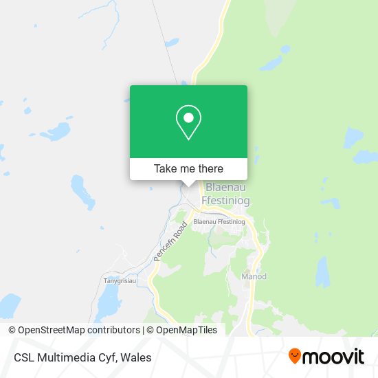 CSL Multimedia Cyf map