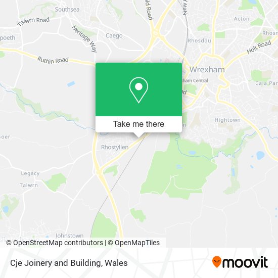 Cje Joinery and Building map