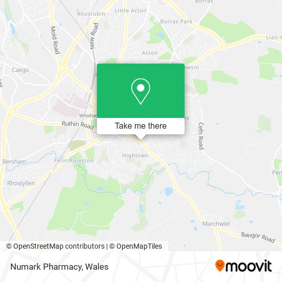 Numark Pharmacy map