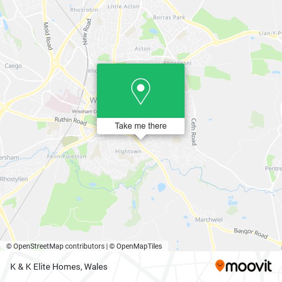 K & K Elite Homes map