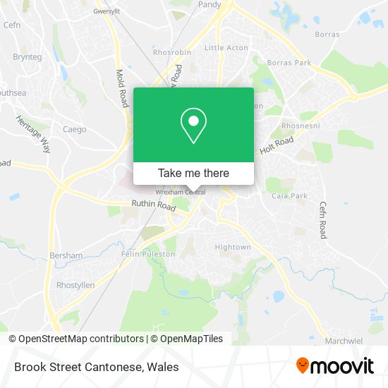 Brook Street Cantonese map