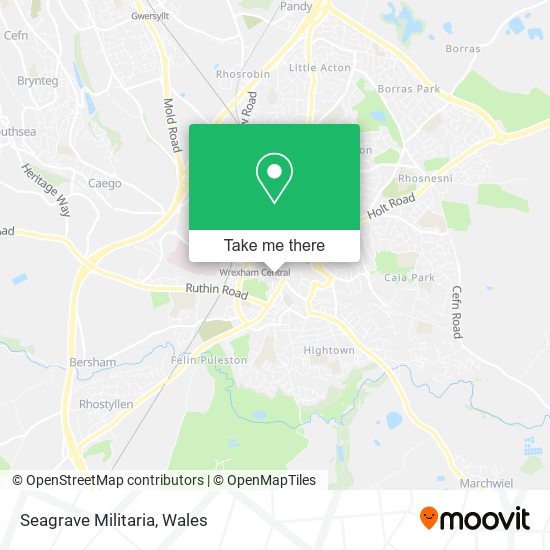 Seagrave Militaria map