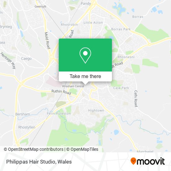 Philippas Hair Studio map