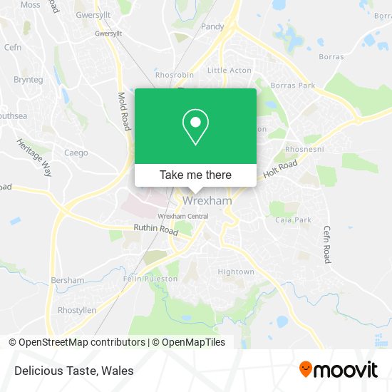 Delicious Taste map