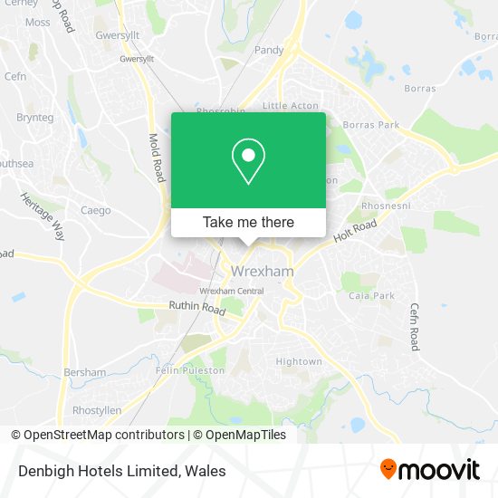 Denbigh Hotels Limited map