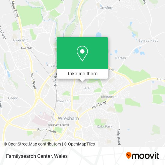 Familysearch Center map