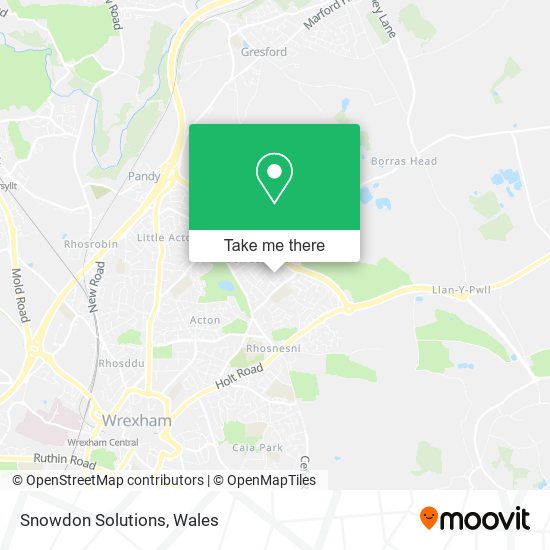 Snowdon Solutions map