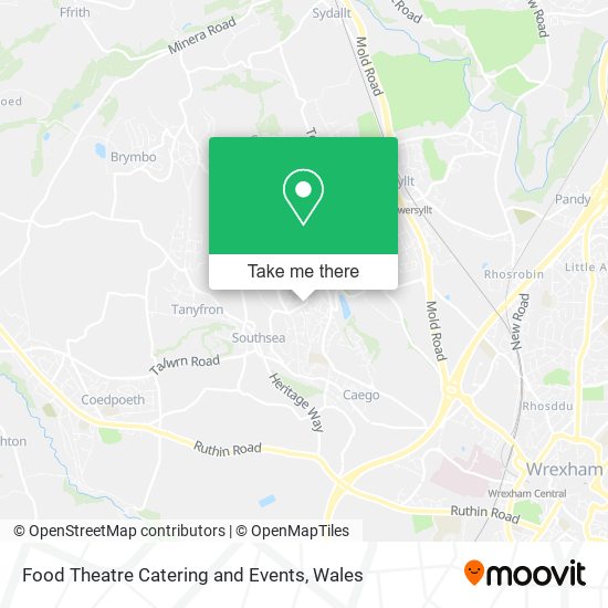 Food Theatre Catering and Events map