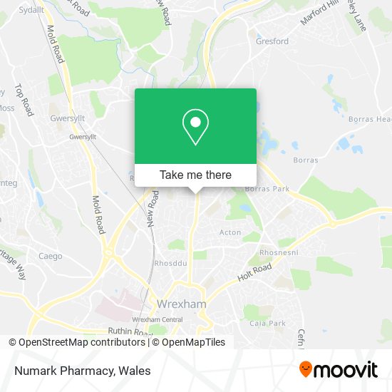 Numark Pharmacy map