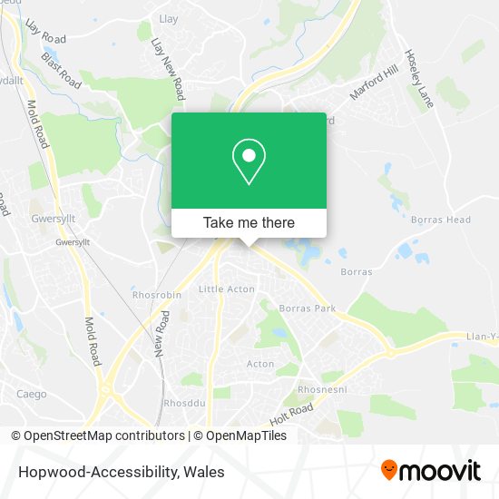 Hopwood-Accessibility map